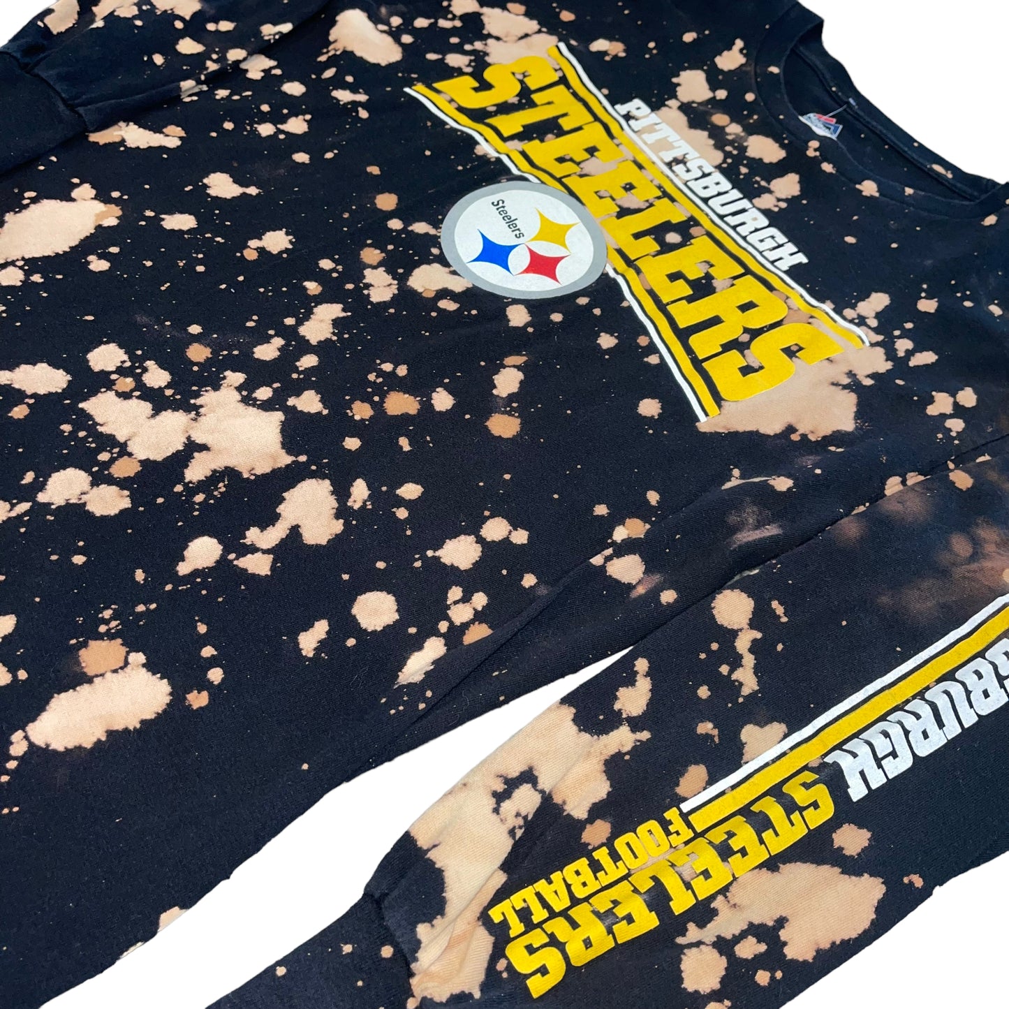 Pittsburgh Steelers Bleach Tee (L)