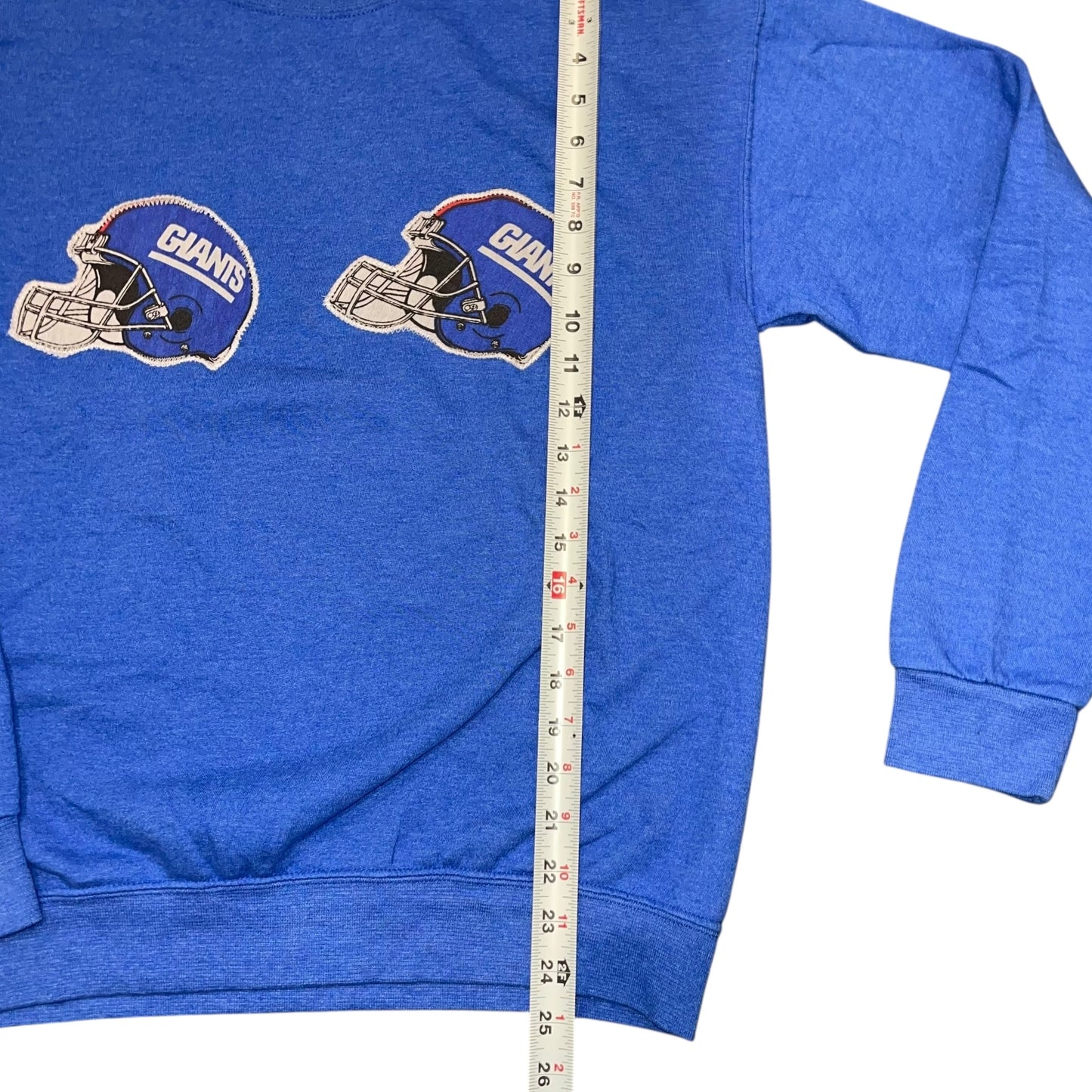 New York Giants Upcycled Double Logo Sweatshirt (M)