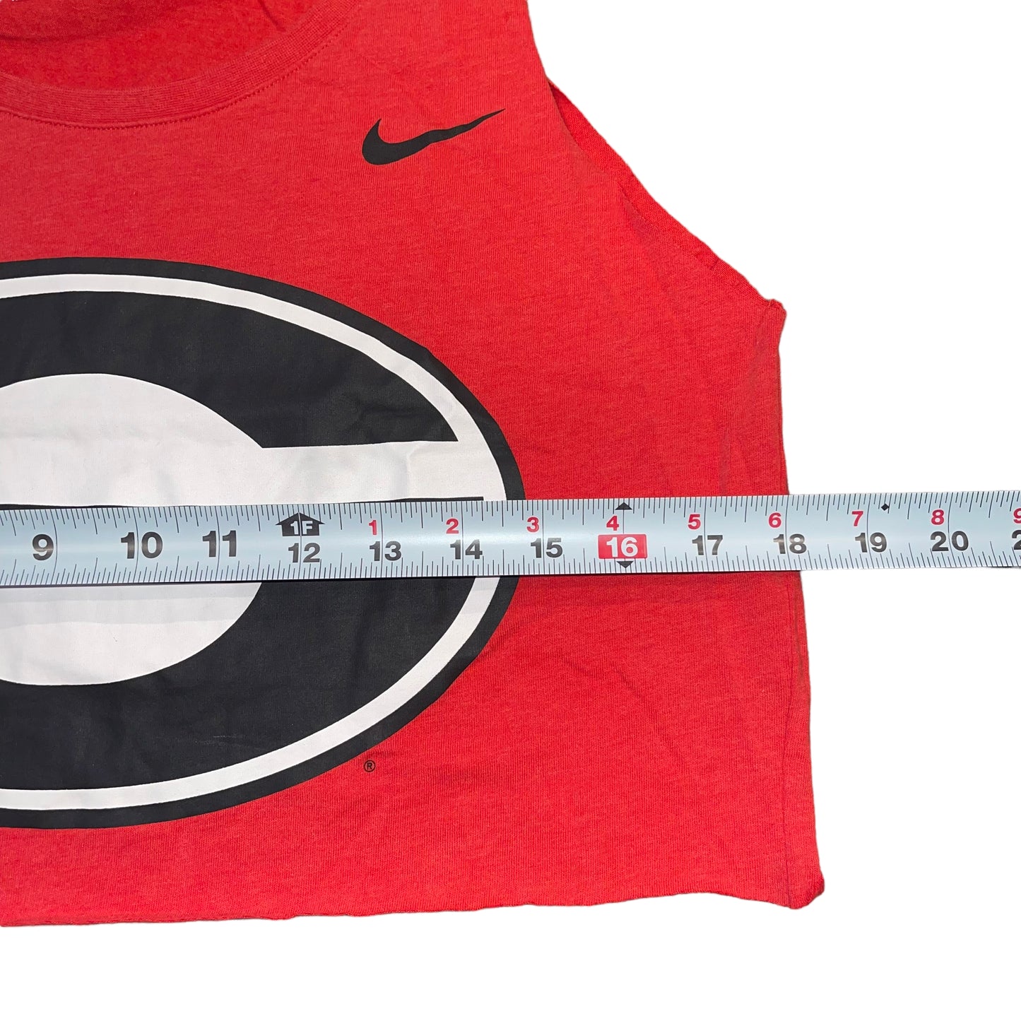 Georgia Cropped Nike Tank (L)