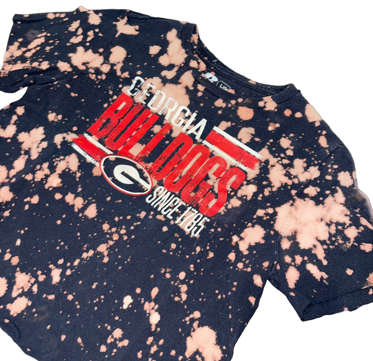 Georgia Bleach Dye Tee (YL)