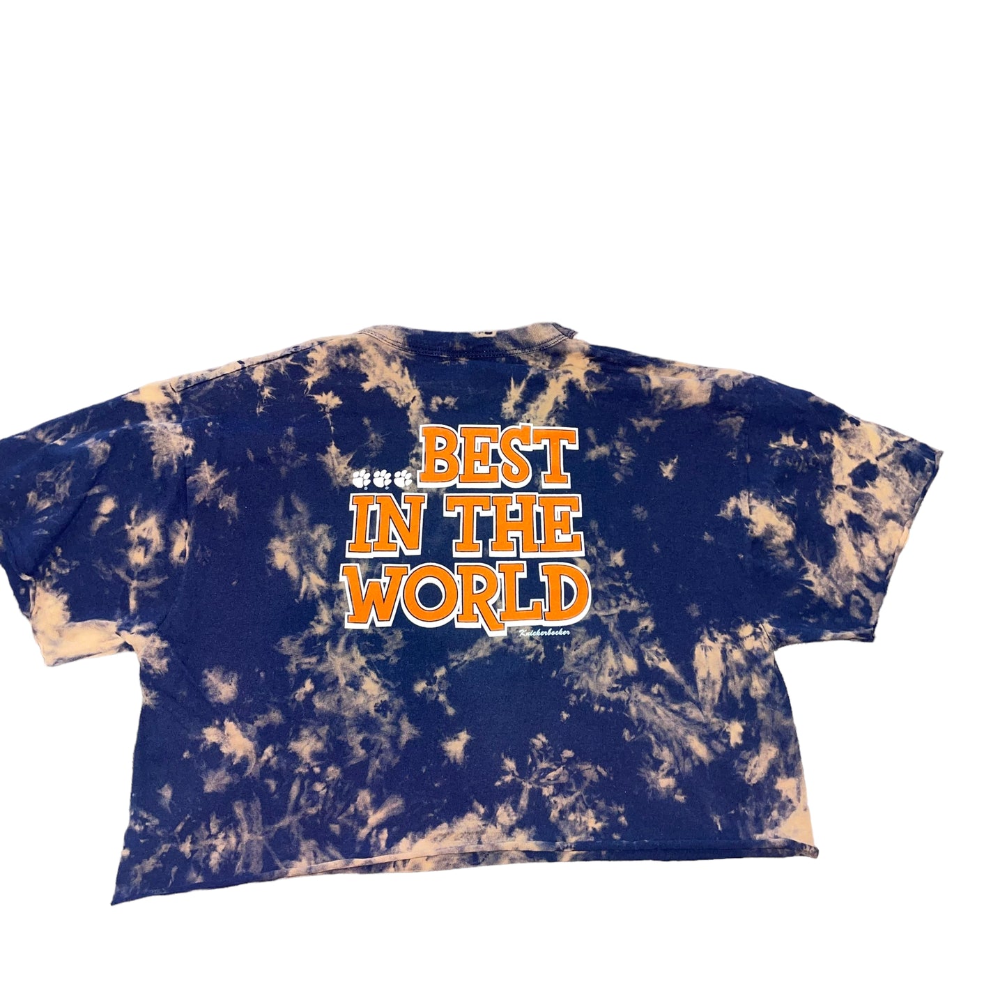 Clemson Girl Cropped Tee (S)