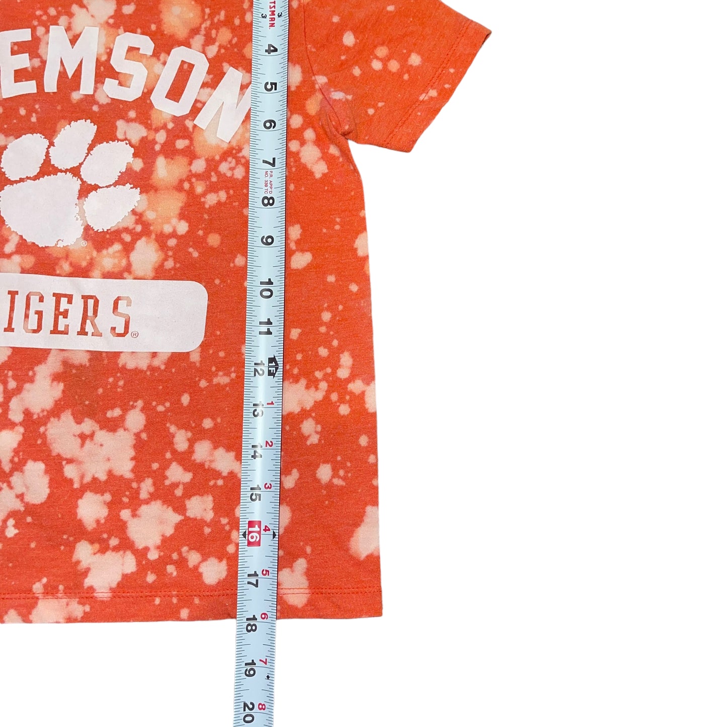Clemson bleach Tee (YS)