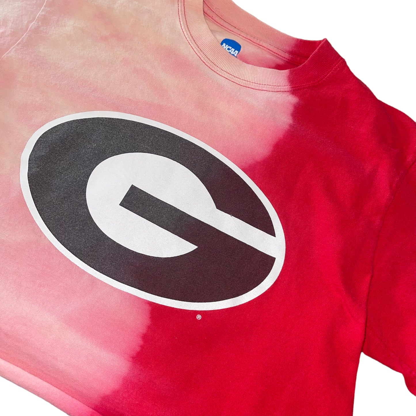 Georgia Bleach Dye Crop Top (S)