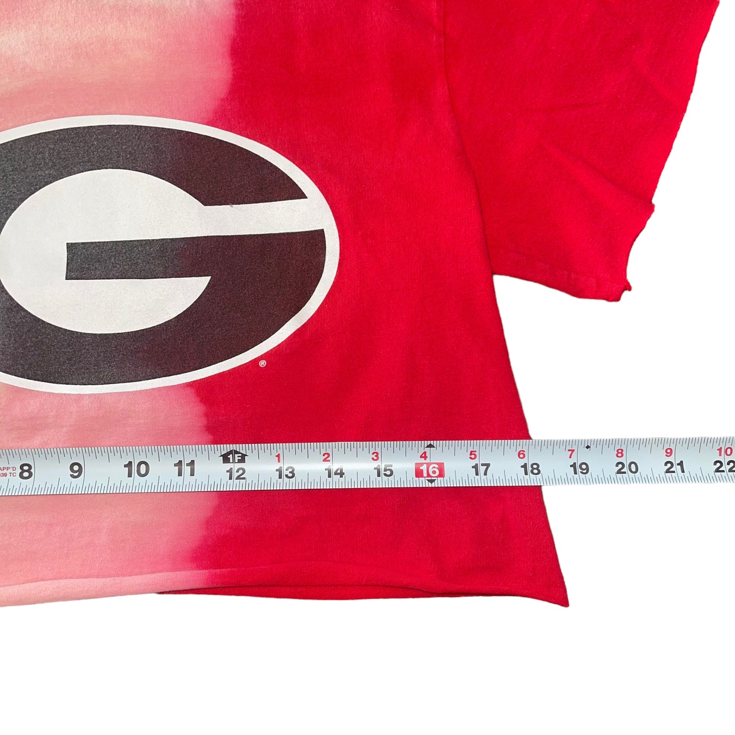 Georgia Bleach Dye Crop Top (S)