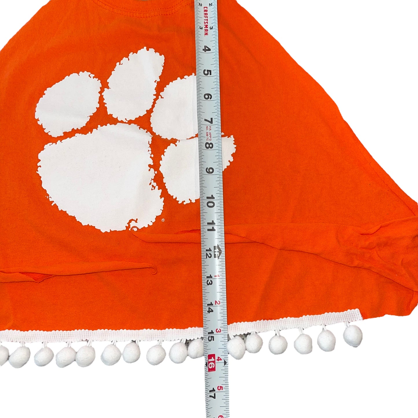 Clemson Puff Halter Top (OS)