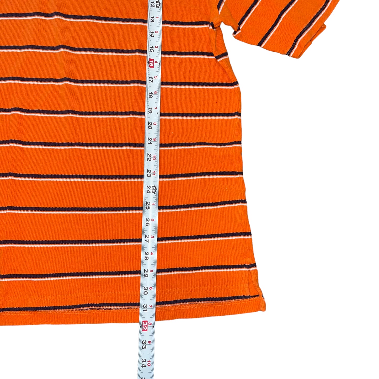 Clemson Striped Polo (XXL)