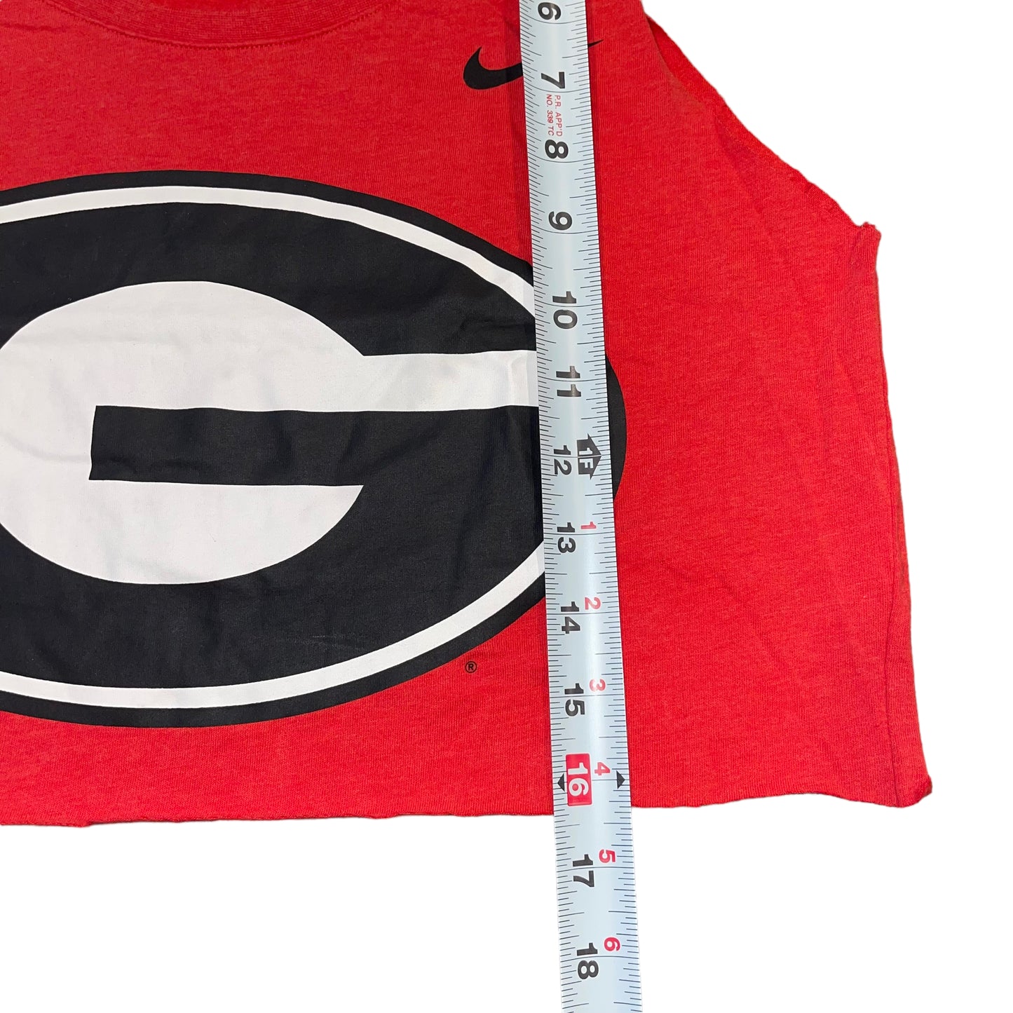 Georgia Cropped Nike Tank (L)
