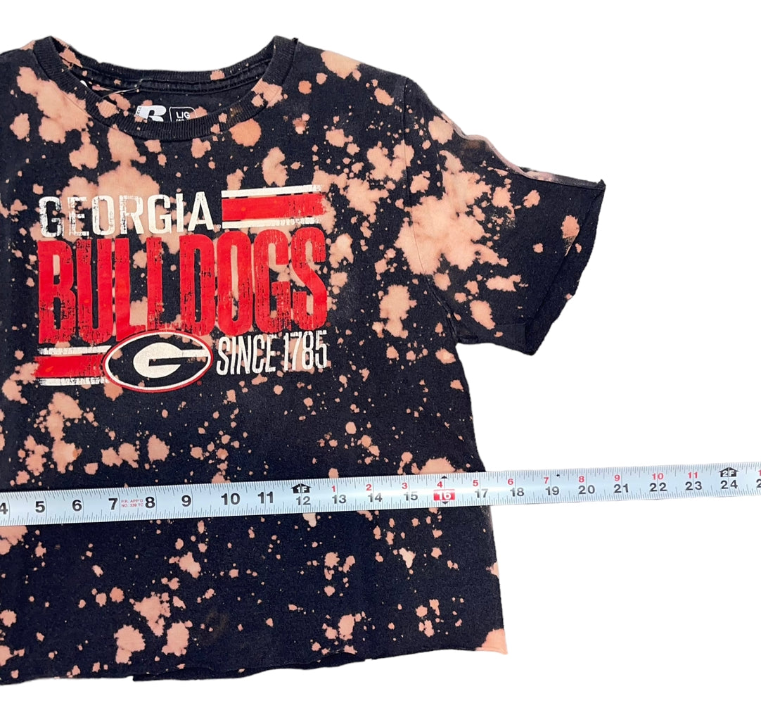 Georgia Bleach Dye Tee (YL)