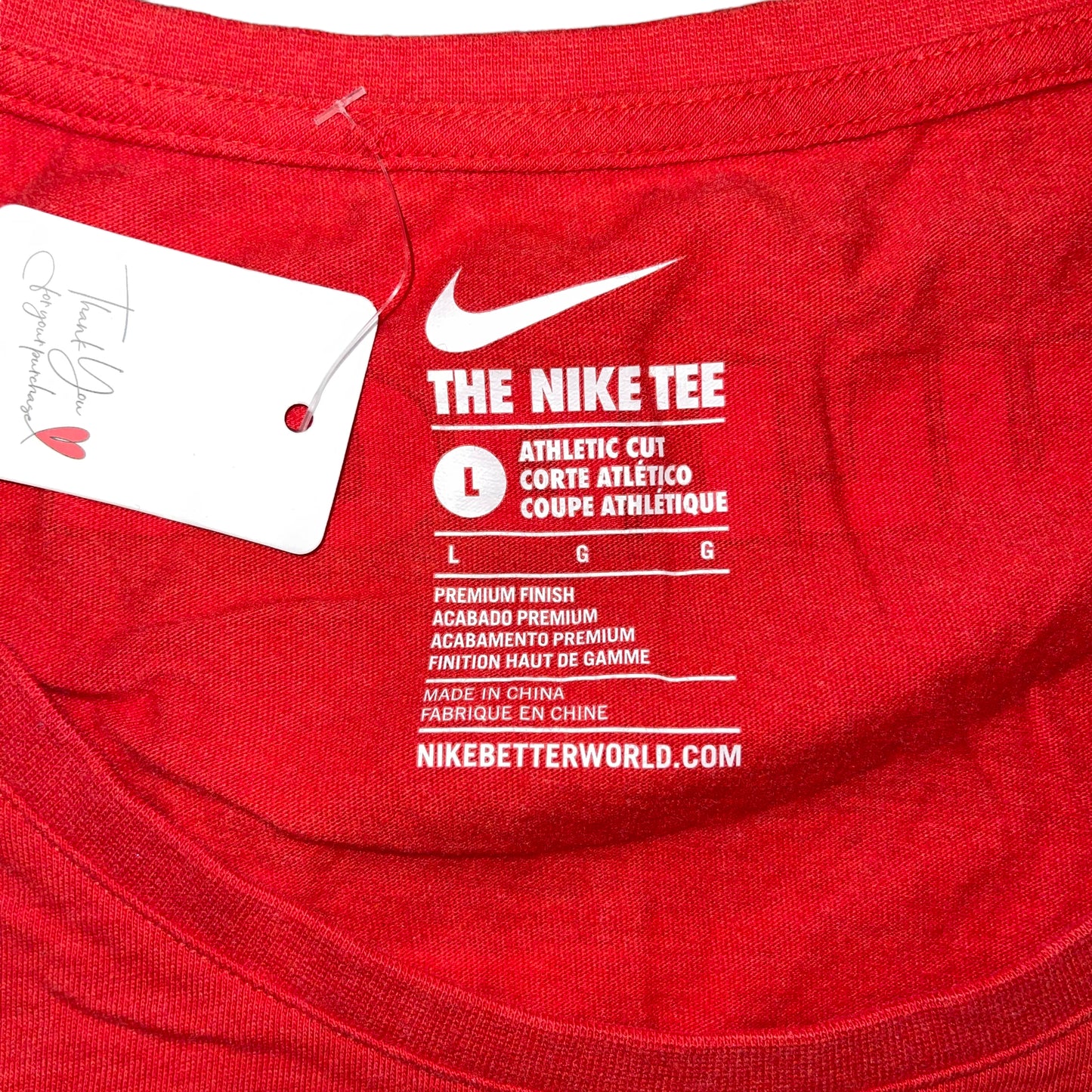 Georgia Cropped Nike Tank (L)