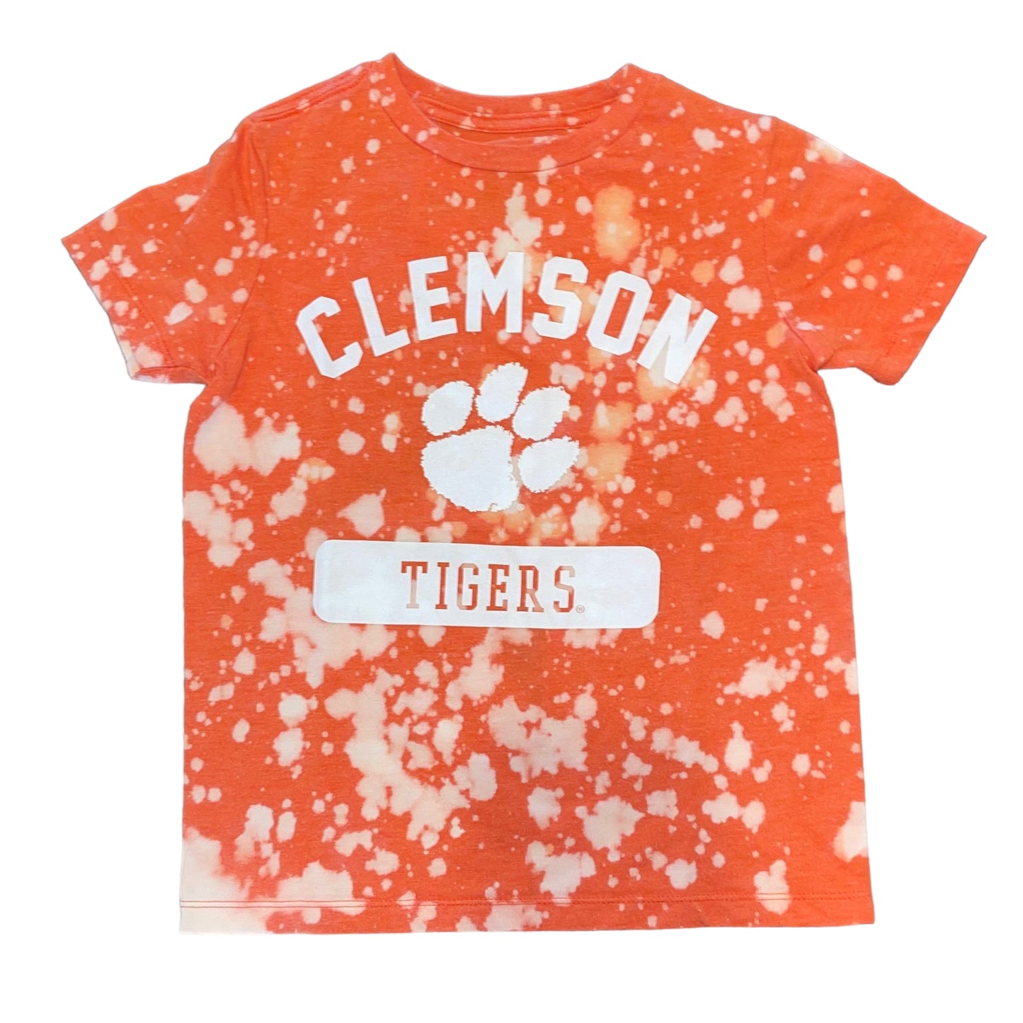 Clemson bleach Tee (YS)