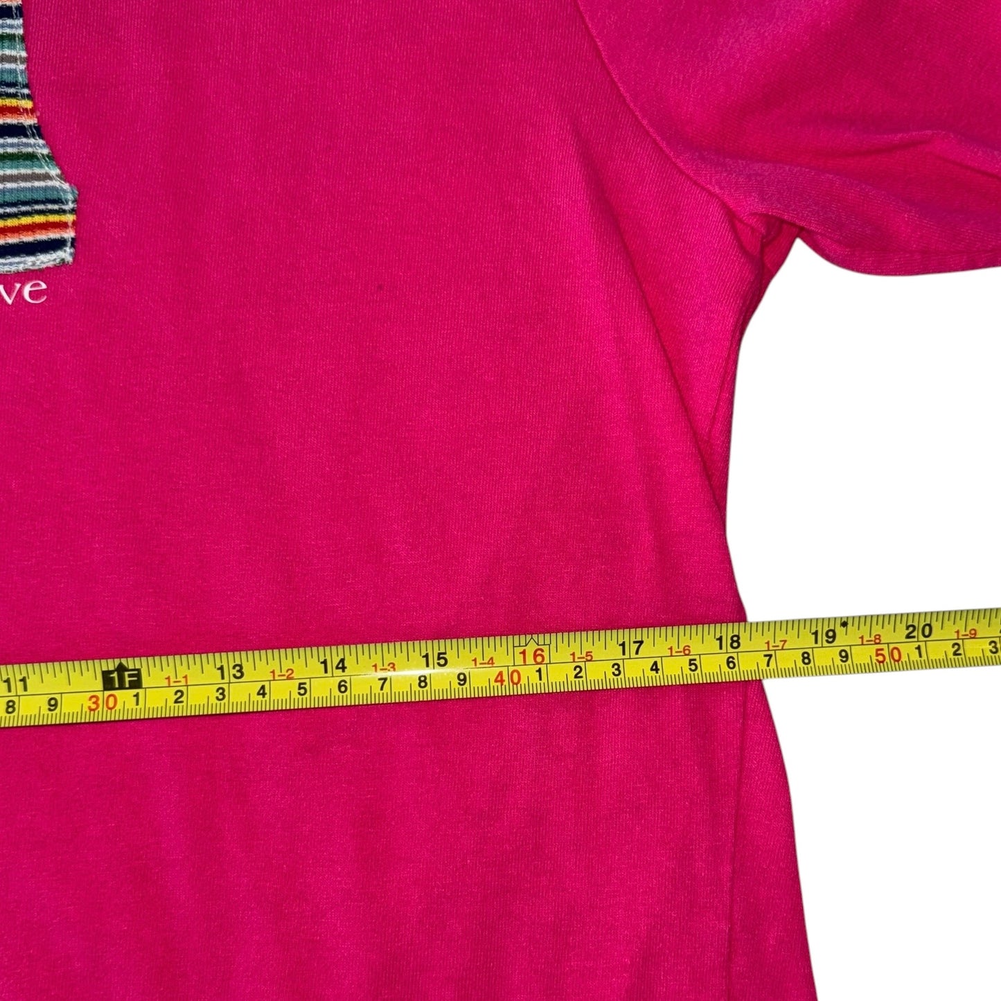 PRIDE - Not Gay But Supportive Pink Crop (M)