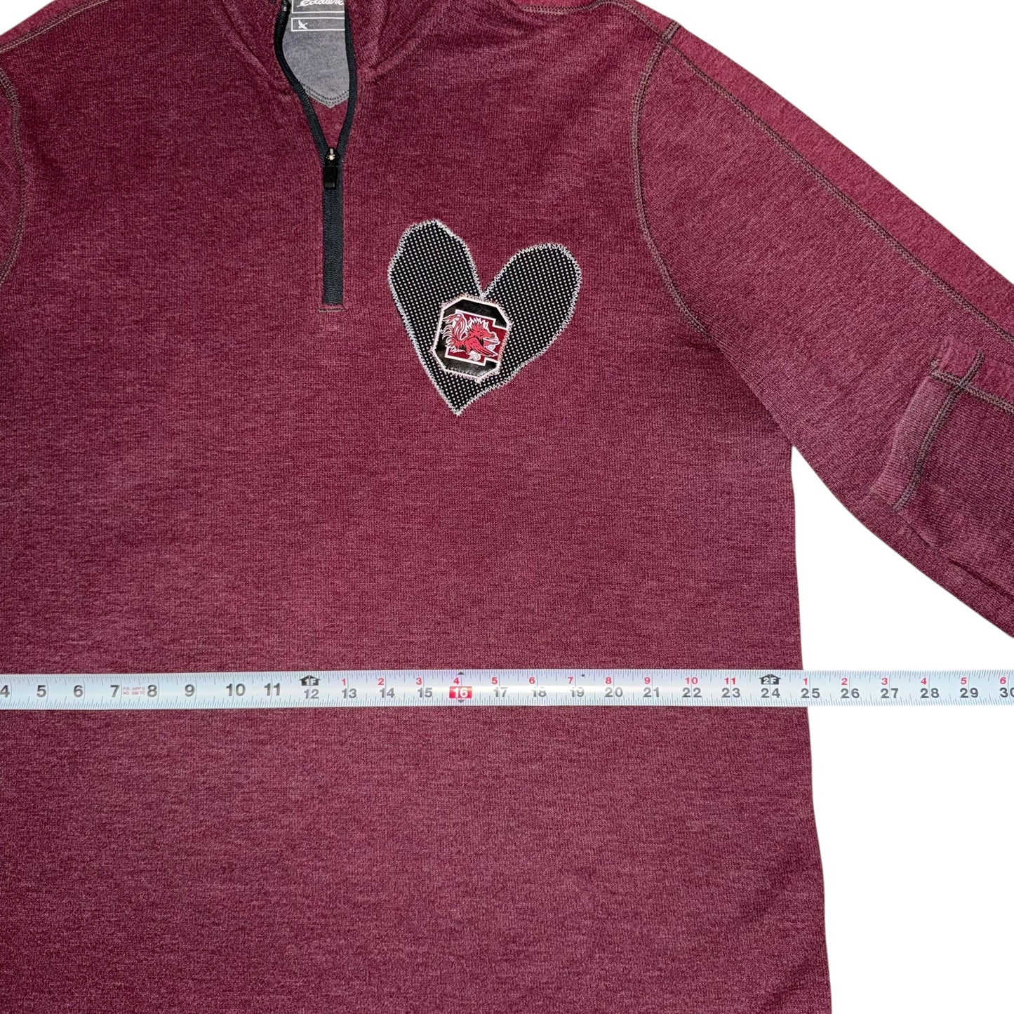 USC South Carolina Upcycled Heart Zip (XL)