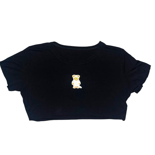 Spooky - Mummy Bear Micro crop (M/L)