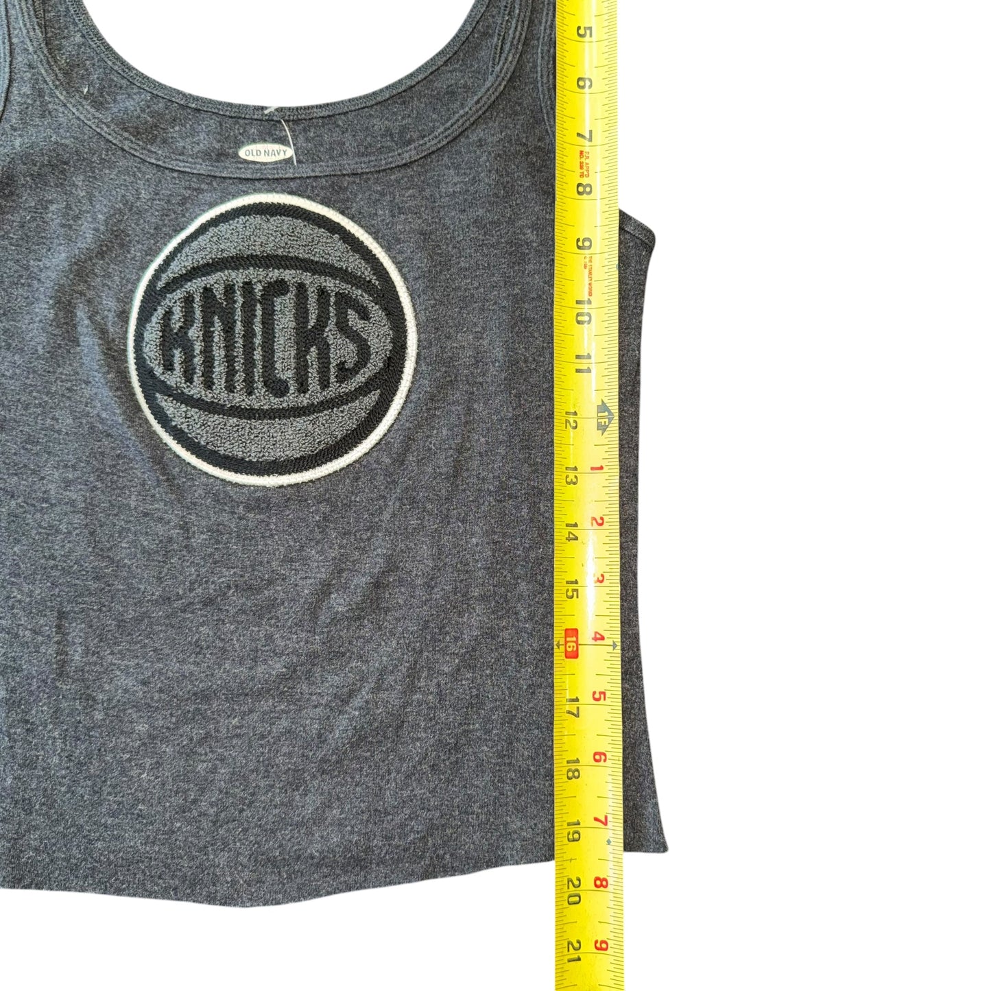 New York Knicks Reworked Patch Tank (M)