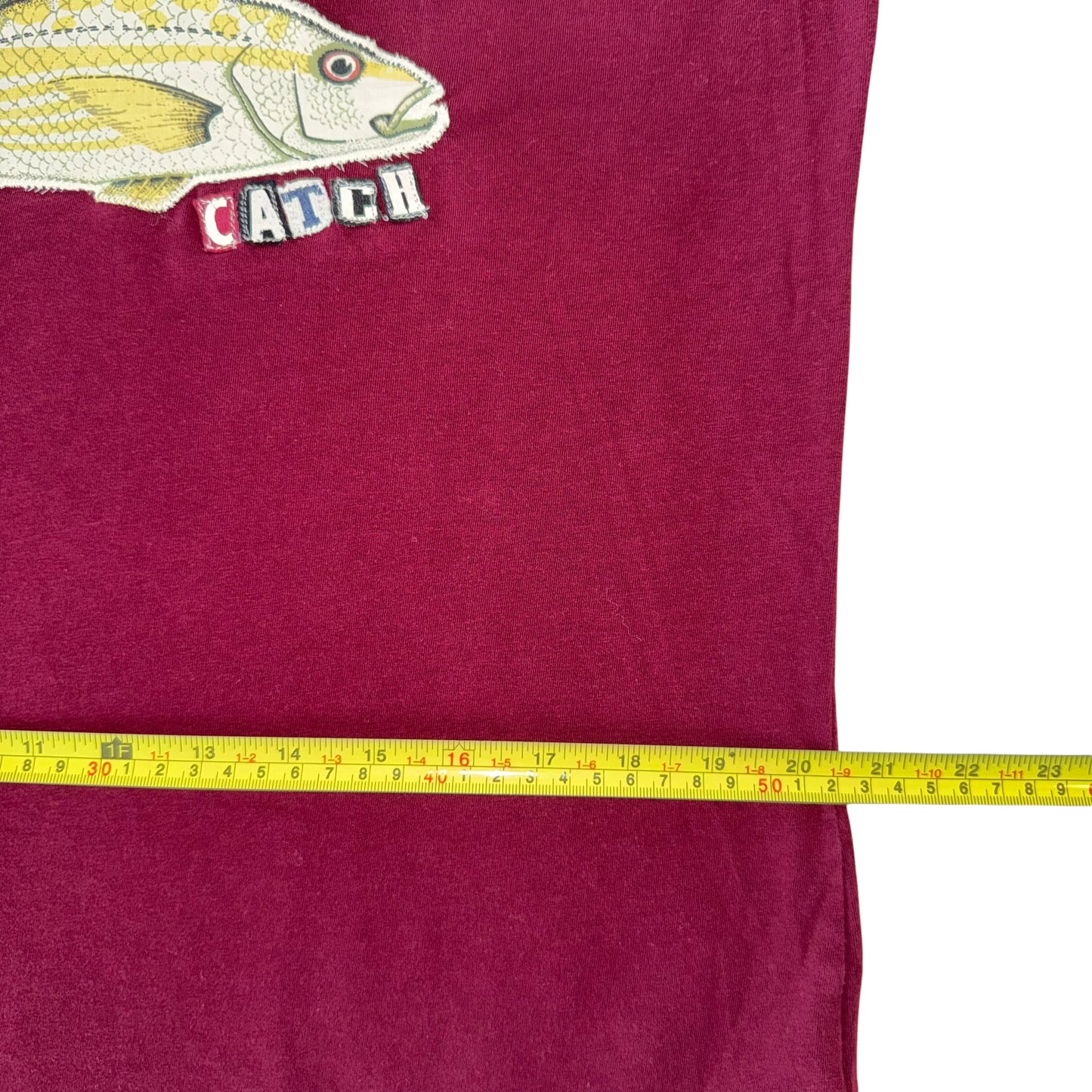 Earthbound - Fresh Catch Burgundy Tank (XL)