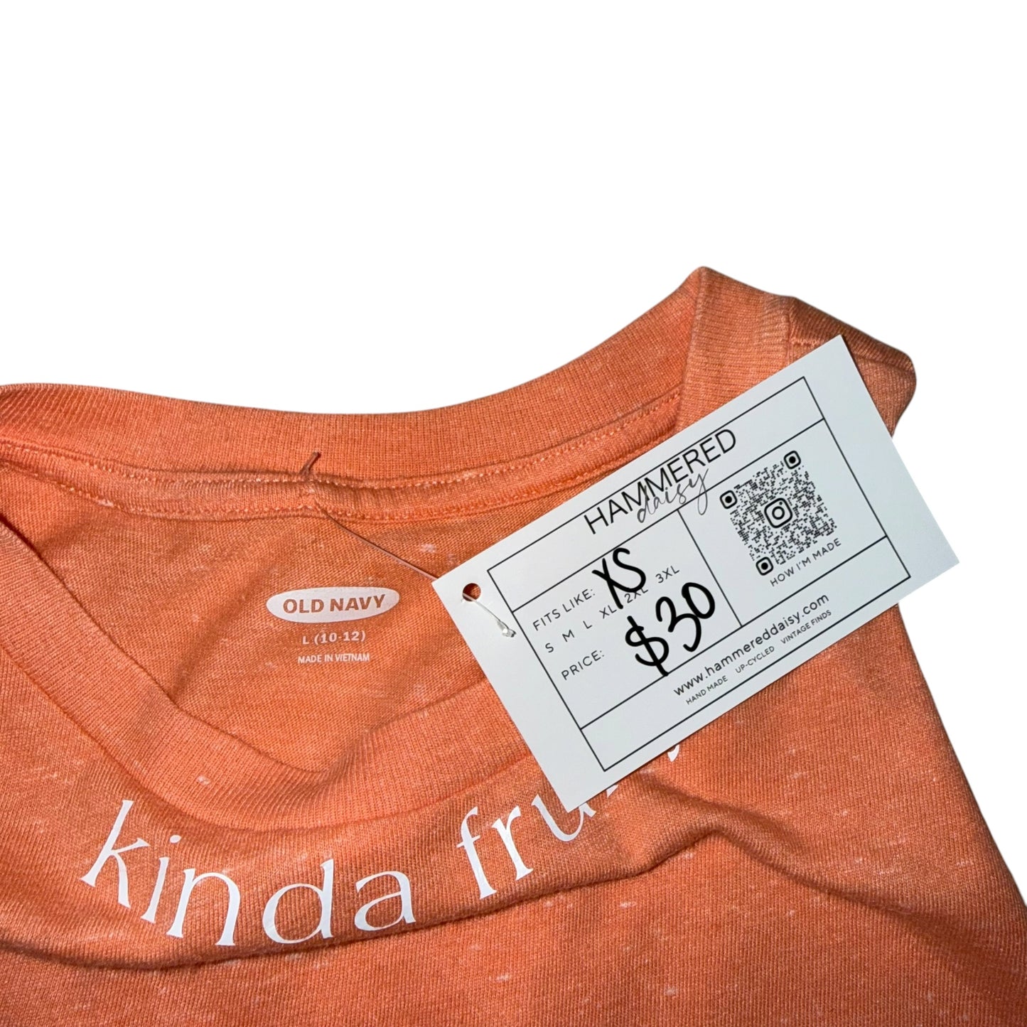 PRIDE - Kinda Fruity Orange Tank (XS)