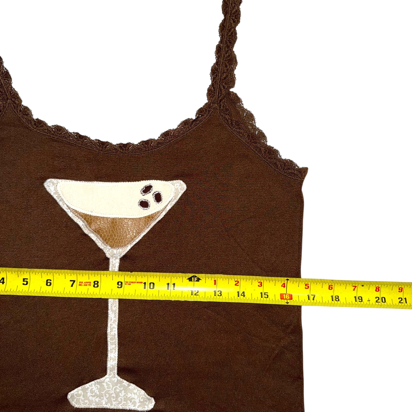 Just a Girl - Espresso Tini Tank (L)