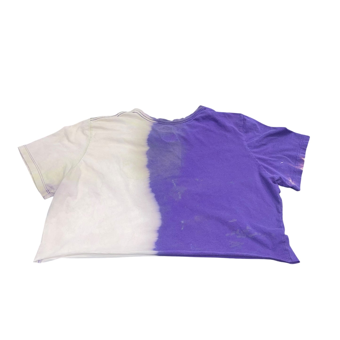 Minnesota Vikings Split Bleach Crop (2XL)