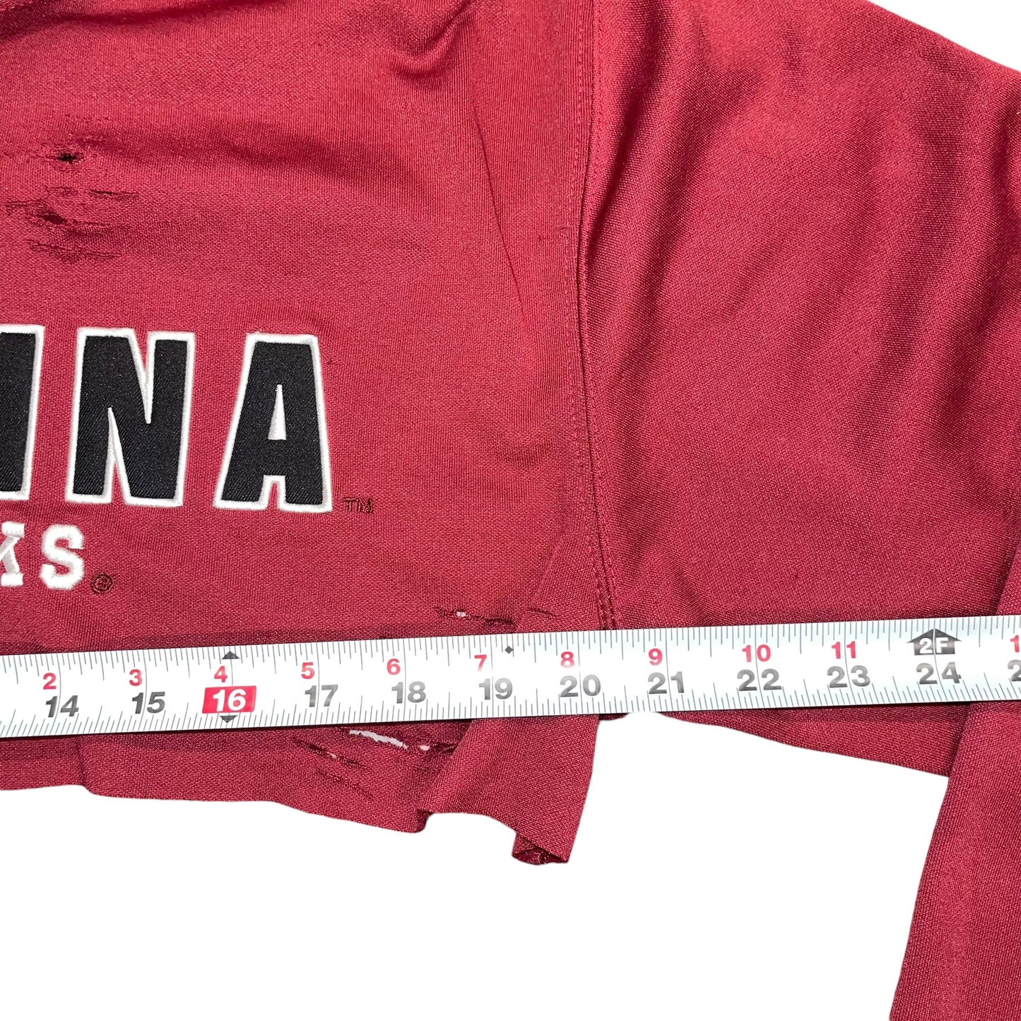 USC South Carolina Distressed Hoodie (YXL)