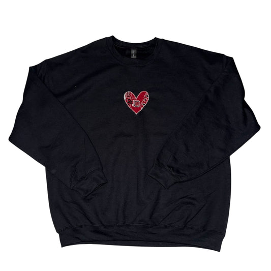 USC South Carolina Upcycled Heart (XL)