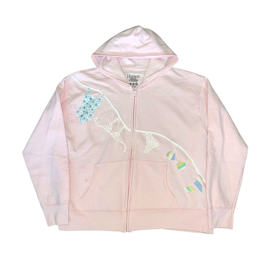 Earthbound - Hang Dry Pink Zip Up (XL)