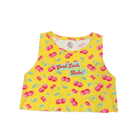 Just a Girl - Good Luck Cherry Top (S/M)