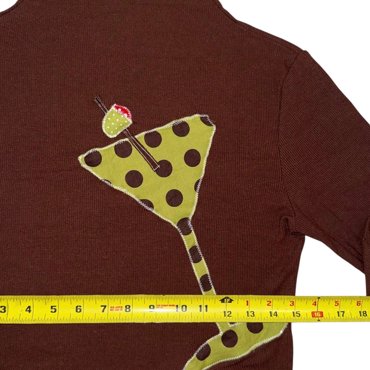 Just a Girl - Polka Dot Tini Mockneck (M)