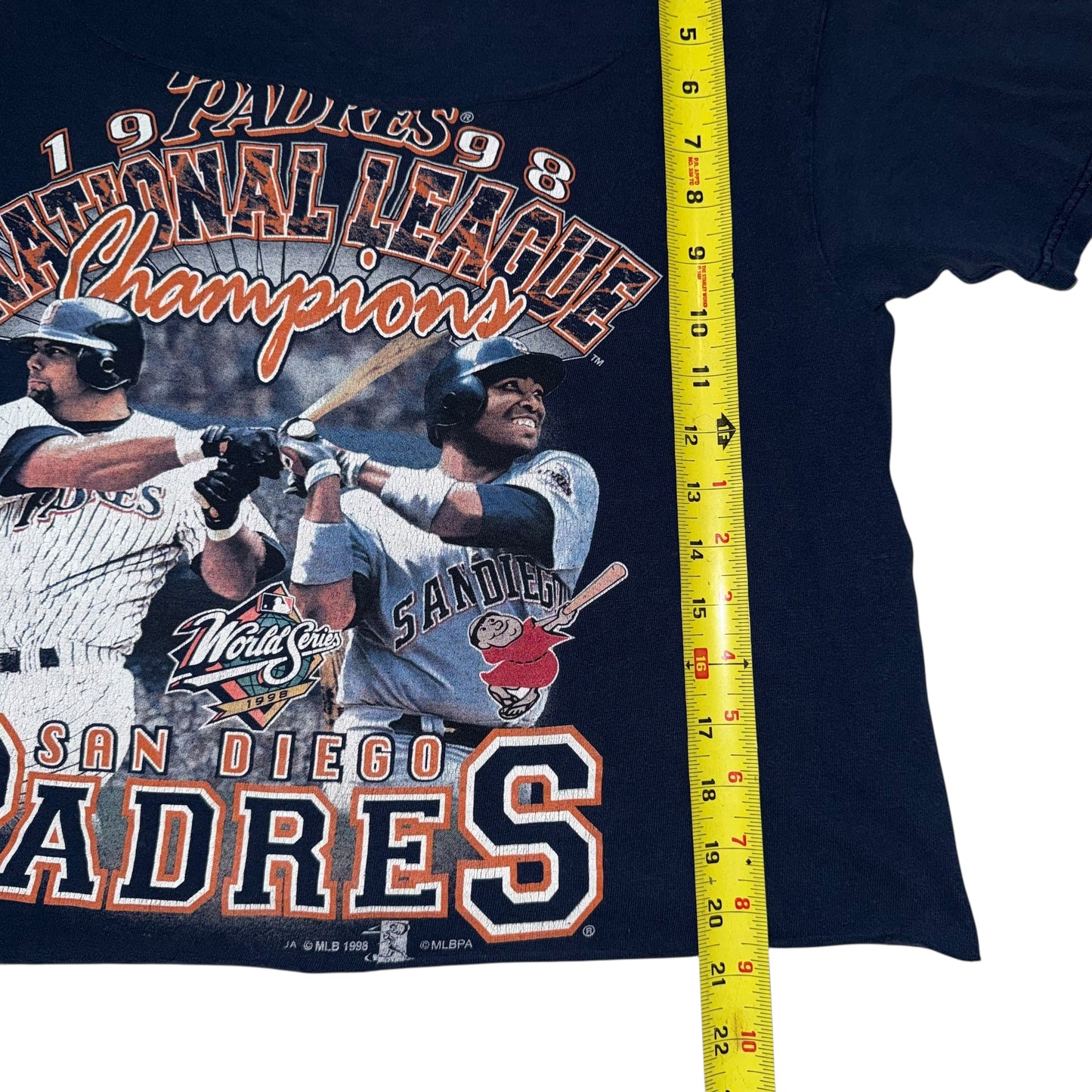San Diego Padres 1998 Off The Shoulder Tee (M/L)