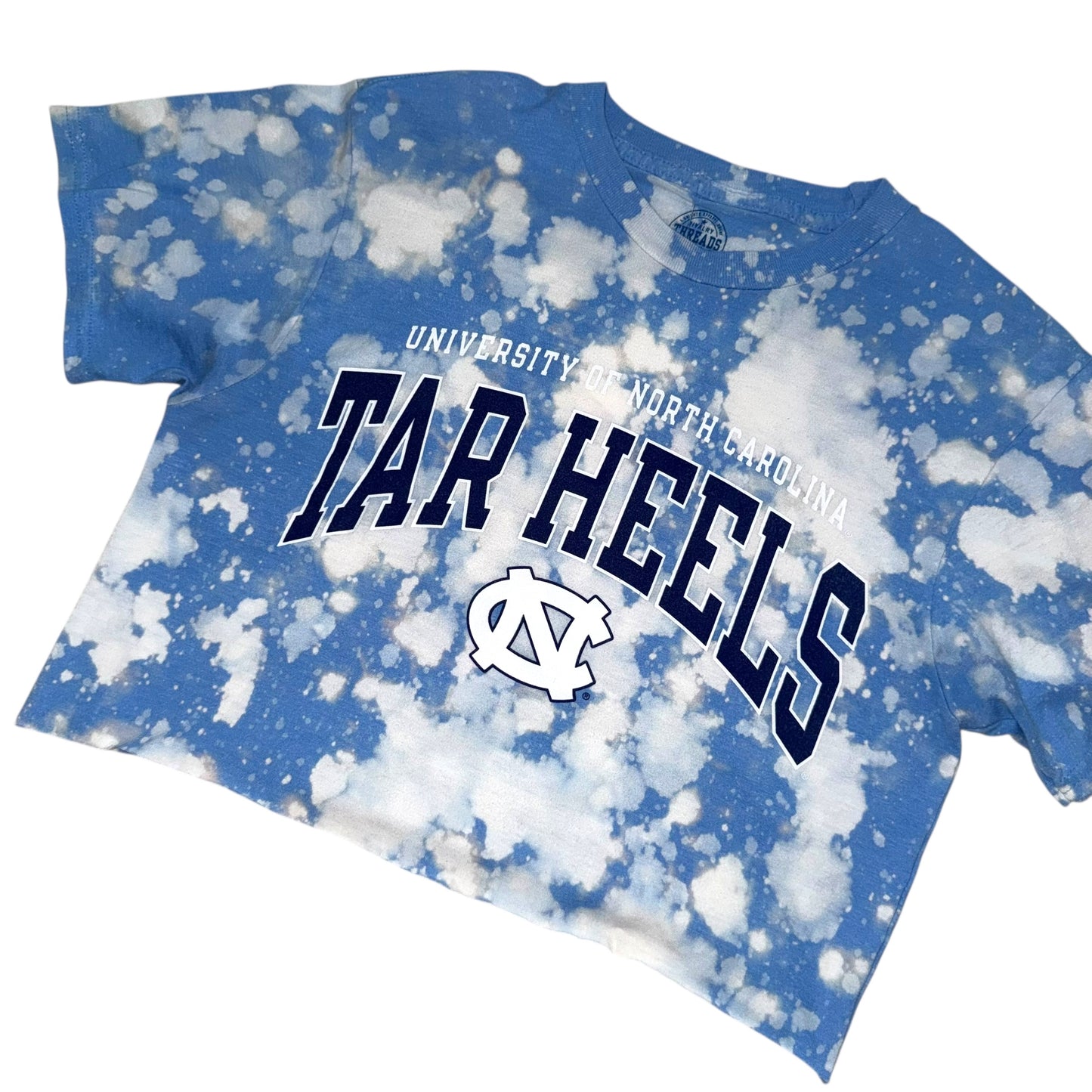 UNC North Carolina Reworked Bleach Crop (S)
