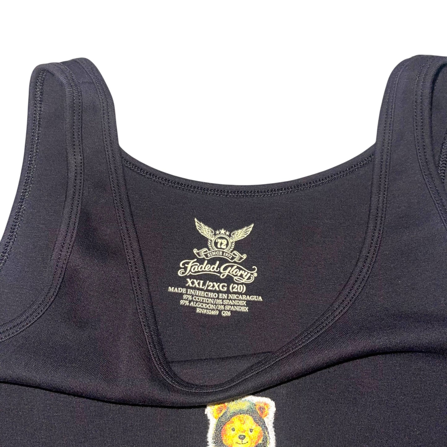 Spooky - Skelly Bear Tank (2XL)