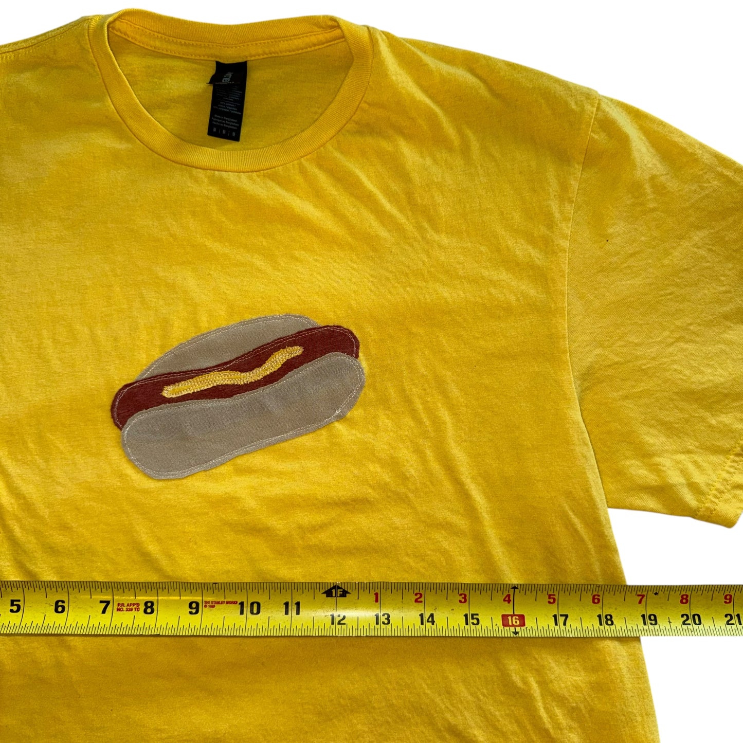 For The Girls, USA - Yellow Hot Dog Crop (M)