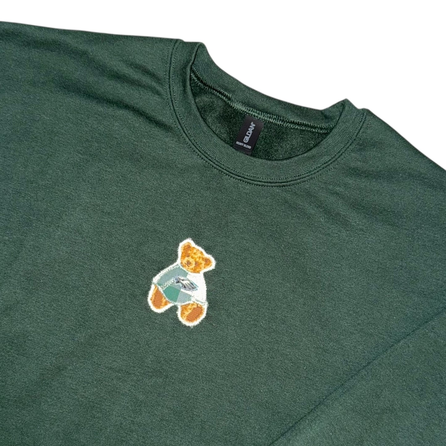 Philadelphia Eagles Upcycled Bear Plaid (L)