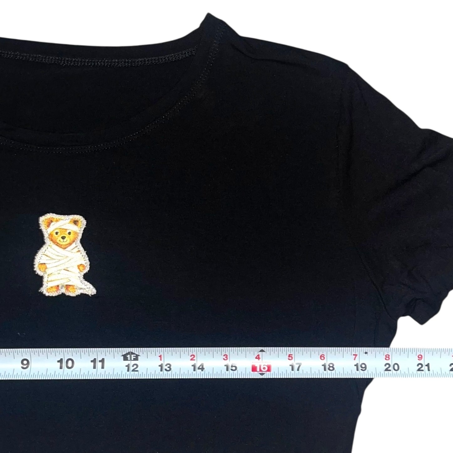 Spooky - Mummy Bear Micro crop (M/L)