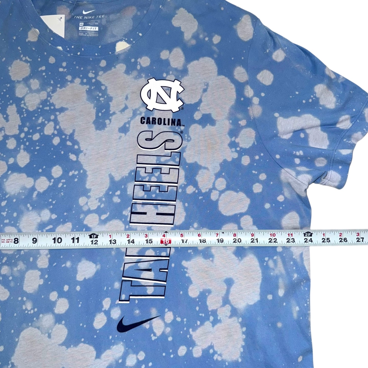UNC North Carolina Bleach Tee (2XL)