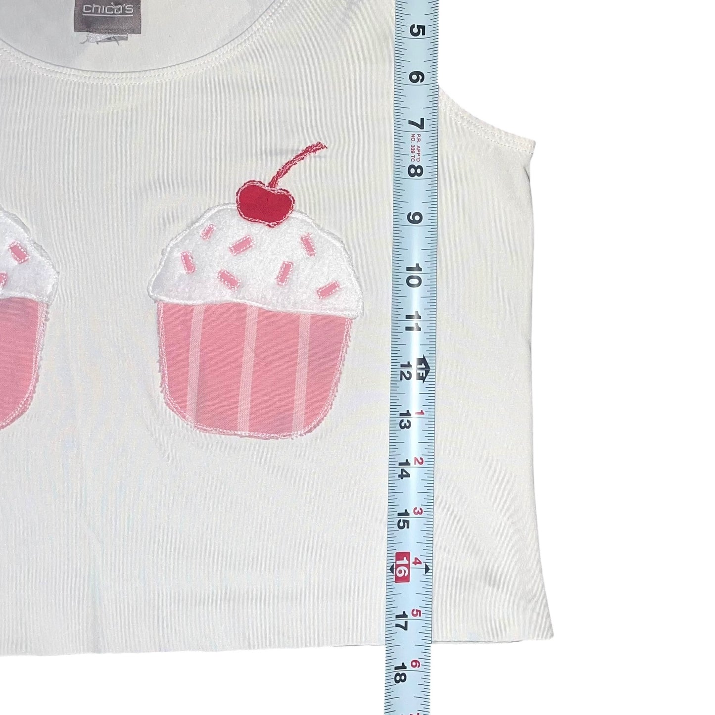 Just A Girl - Double Cupcake Tank (L)