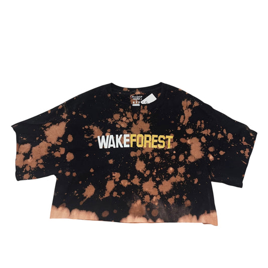Wake Forest Reworked Bleach Crop (L)