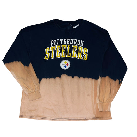 Pittsburgh Steelers Reworked Dip Bleach (XL)