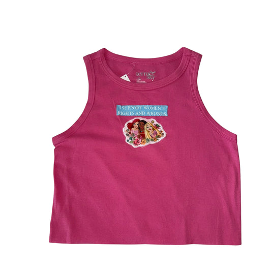 Just a Girl - Princess Rights Besties Tank (XL)