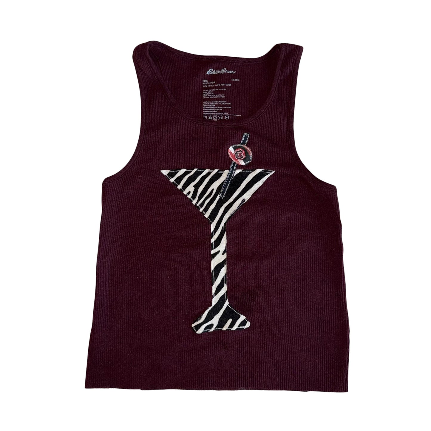 USC South Carolina Upcycled Zebra Martini (M)
