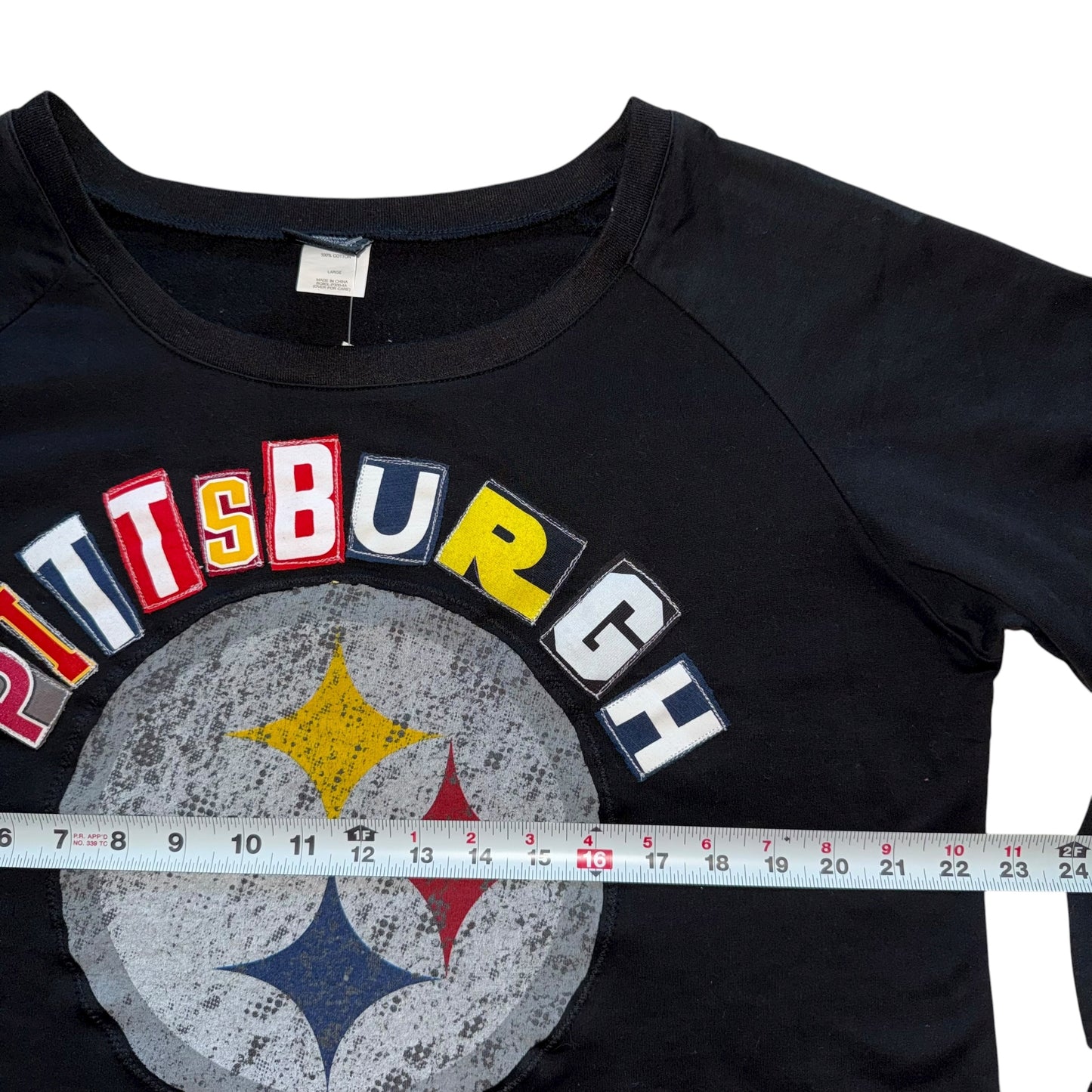 Pittsburgh Steelers Upcycled Crew (L)
