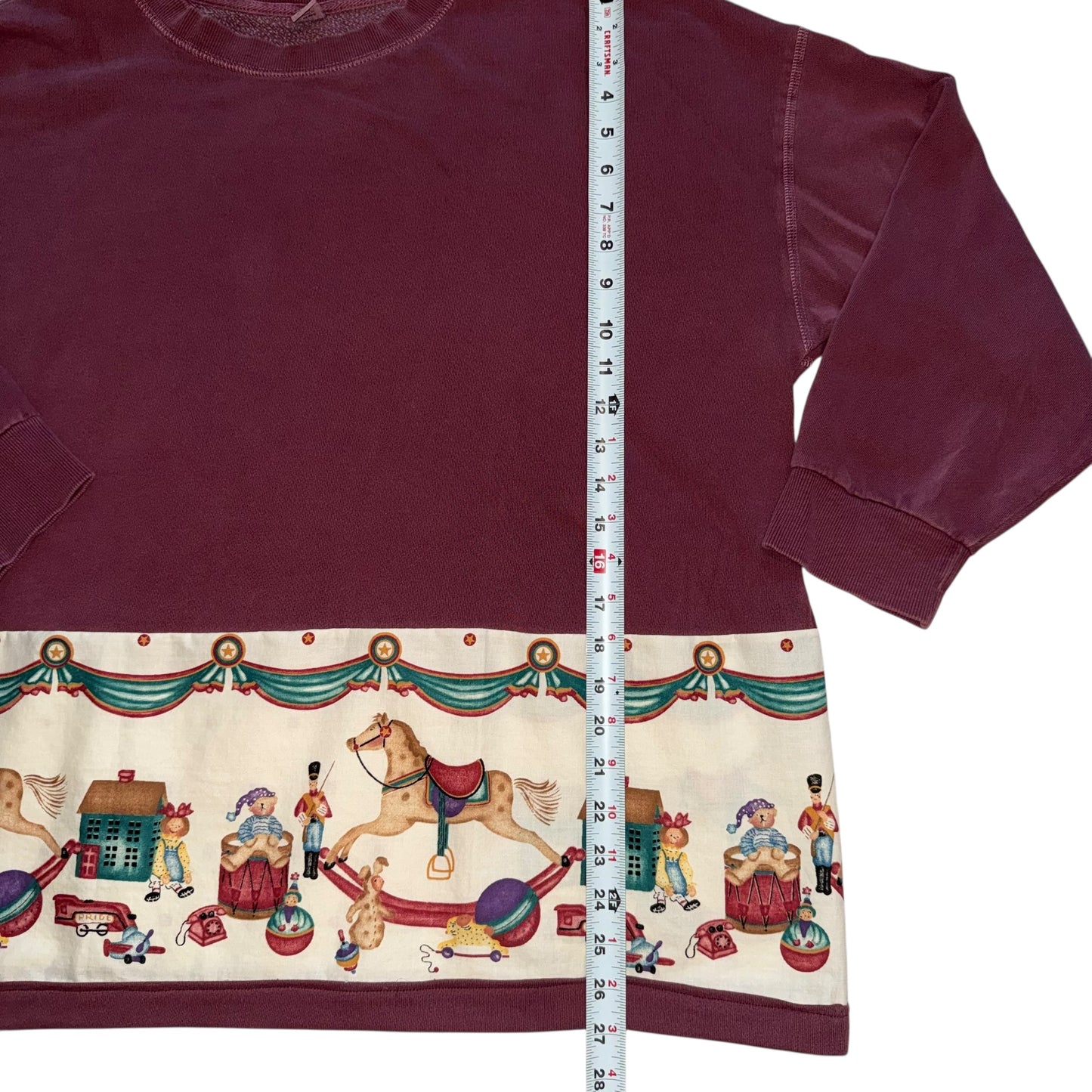 Reworked & Wrapped - Holiday Toys Sweatshirt (XL)