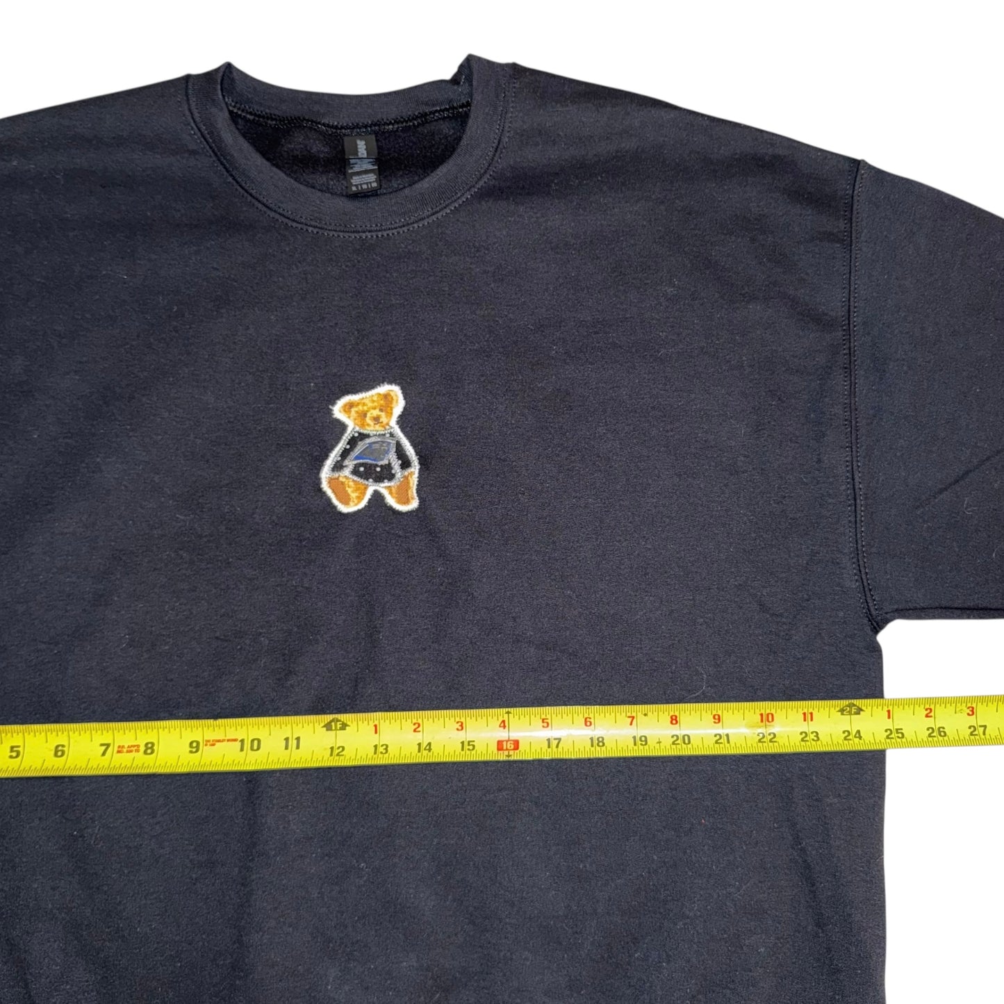 CLT - Carolina Panthers Upcycled Bear (XL)