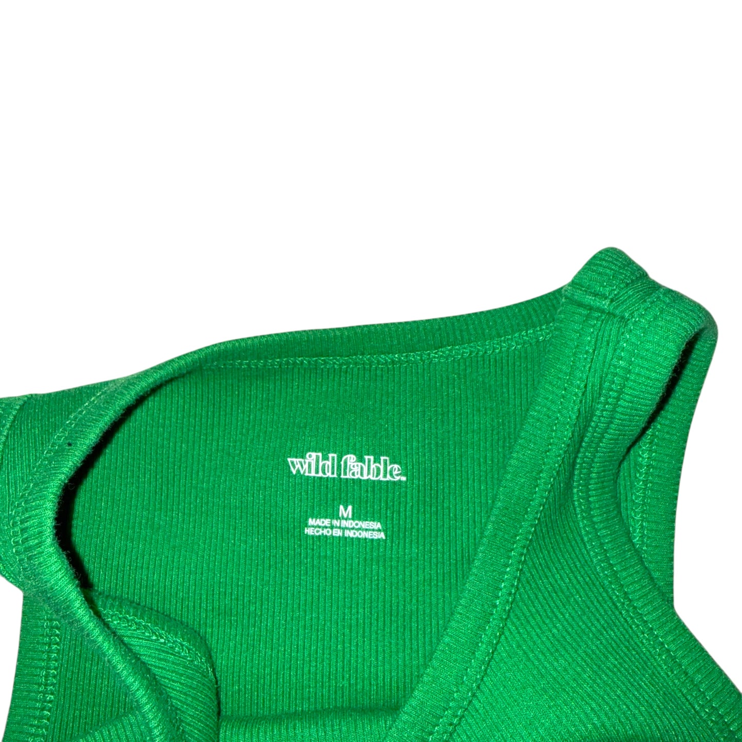 Green Bay Packers Upcycled Bear Tank (M)