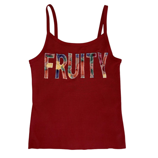 PRIDE - Multi Fruit Burnt Orange Fruity Tank (S)