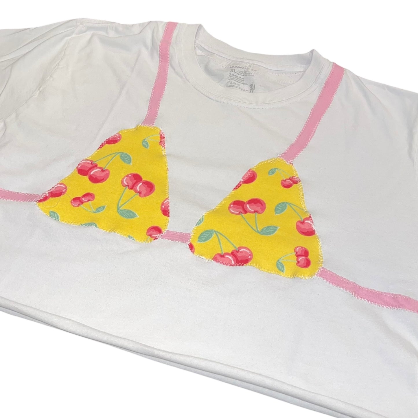 Earthbound - Bikini Patchwork Cherries (XL)
