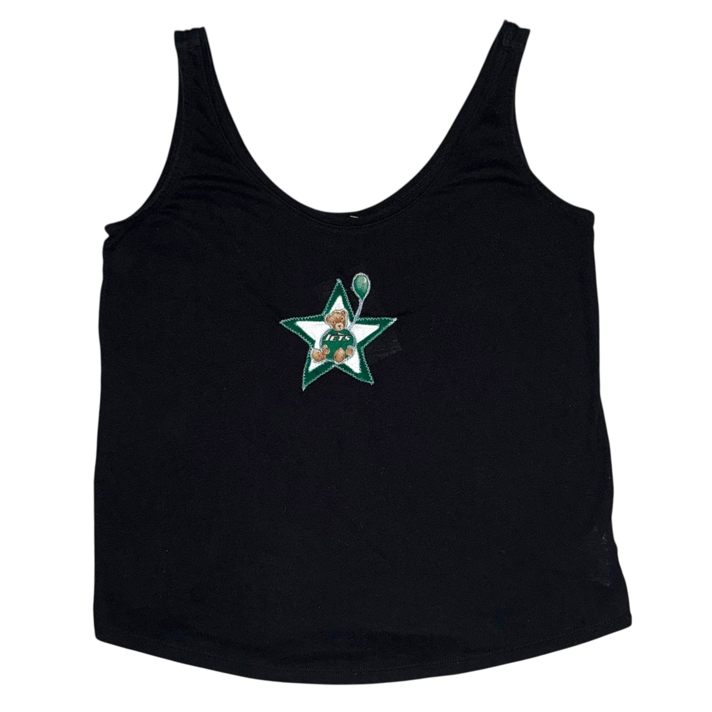 New York Jets Upcycled Bear Tank (S/M)