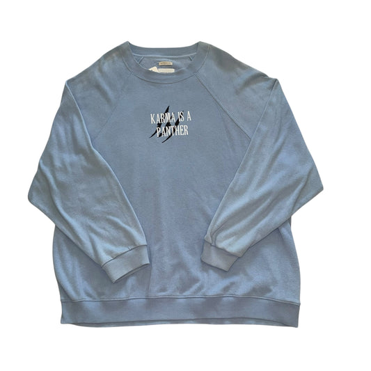 CLT - Karma is a Panther Sweatshirt (XL)