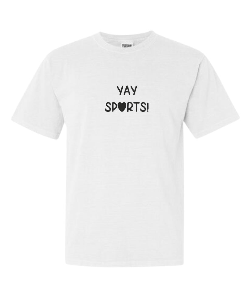 T-SHIRT BAR - Yay Sports! Custom Tee