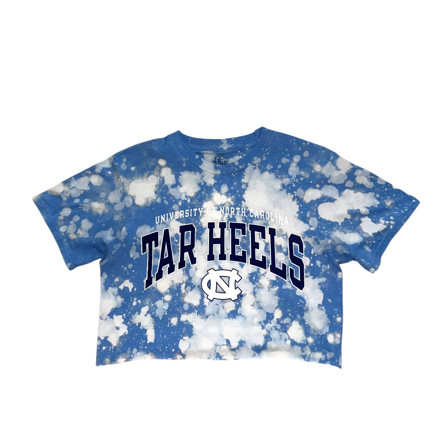 UNC North Carolina Reworked Bleach Crop (S)