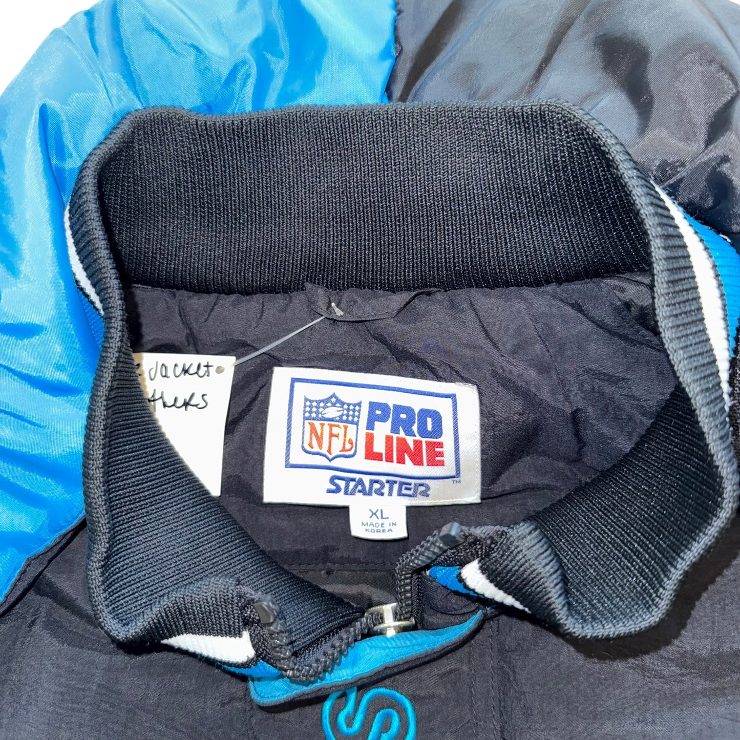 CLT - Panthers Vintage Starter Jacket (XL)